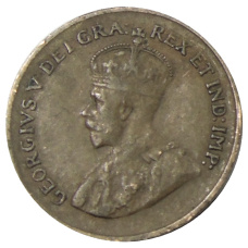 Монета 1 цент 1933 года Канада (реверс)