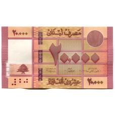 Банкнота 20000 ливров 2019 года Ливан