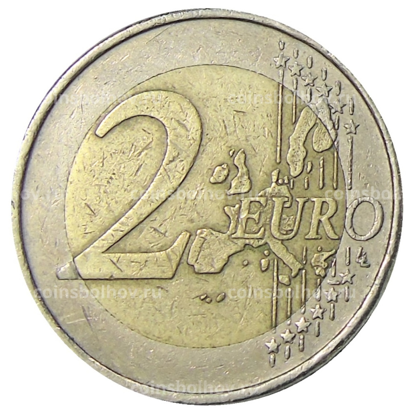 Монета 2 евро 2002 года F Германия (вид 2)