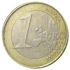 Монета 1 евро 2002 года D Германия (реверс)