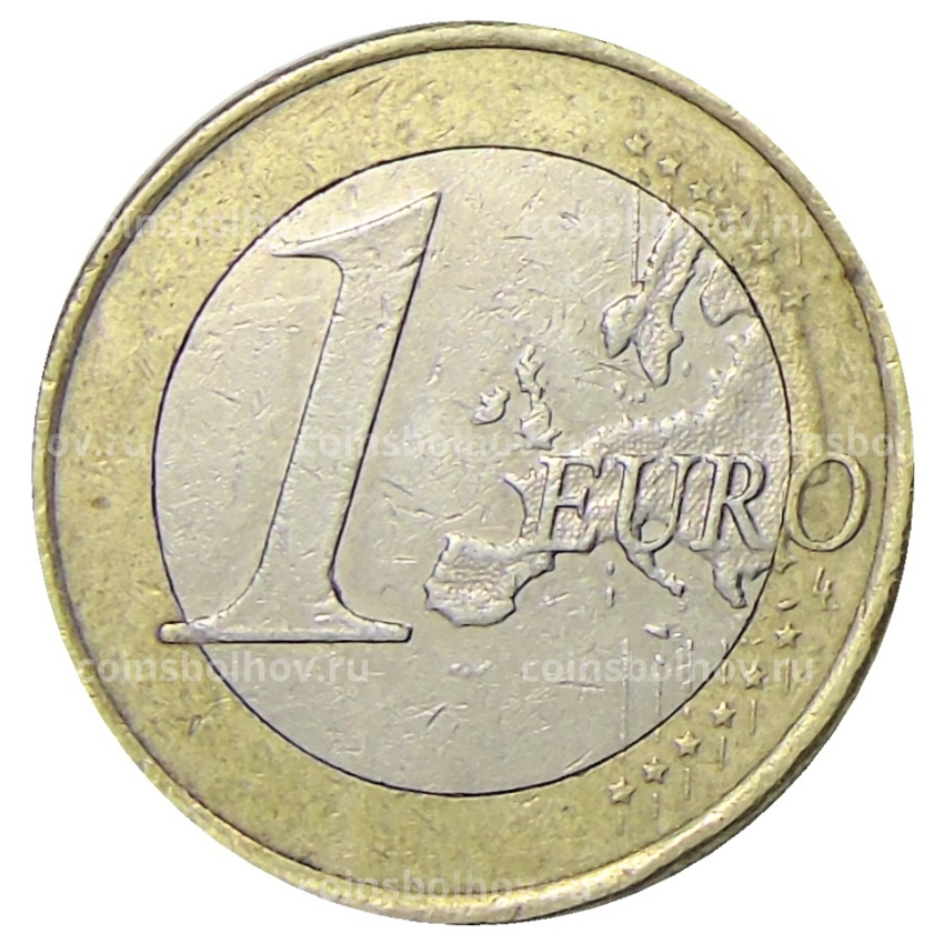 Монета 1 евро 2008 года Испания (вид 2)