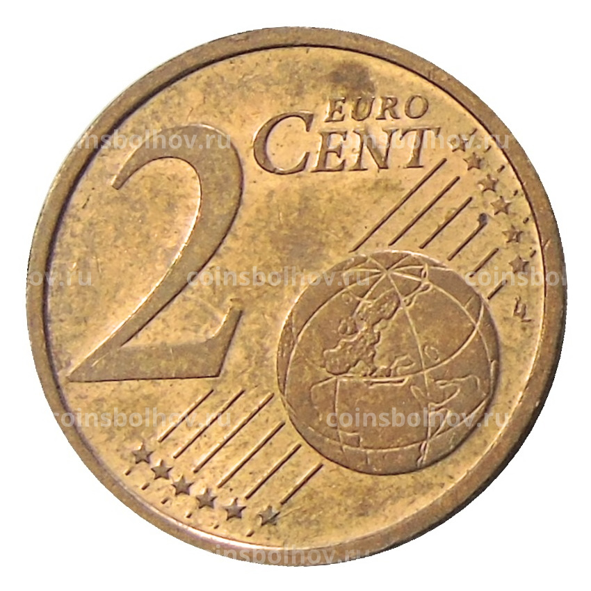 Монета 2 евроцента 2002 года A Германия (вид 2)