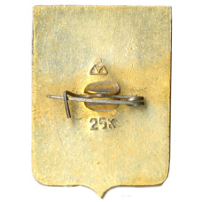 Значок Юрьевец (вид 2)