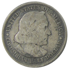 Монета 1/2 доллара (50 центов) 1893 года США «Колумбийская выставка в Чикаго» (реверс)