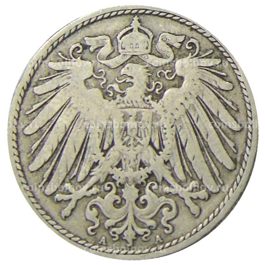Монета 10 пфеннигов 1900 года А Германия (вид 2)