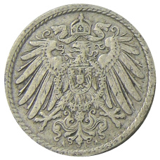 Монета 5 пфеннигов 1912 года A Германия (реверс)