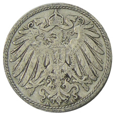 Монета 10 пфеннигов 1905 года А Германия (реверс)