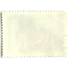 Марка «Система спутникового телевизионного вещания «Экран» 1981 год (вид 2)