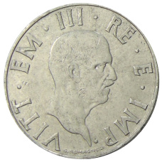 Монета 2 лиры 1940 года Италия (реверс)