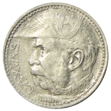 Монета 2000 рейс 1935 года Бразилия (реверс)