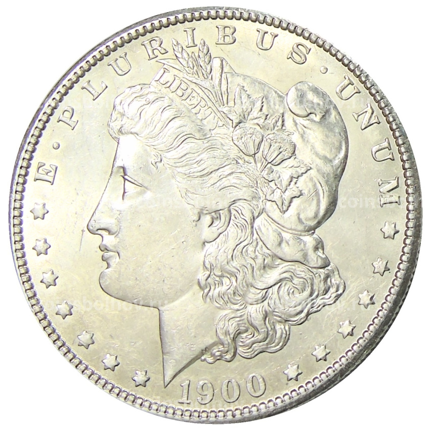 Монета 1 доллар 1900 года США «Доллар Моргана»