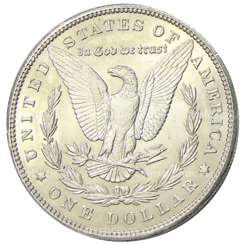 Монета 1 доллар 1900 года США «Доллар Моргана» (вид 2)