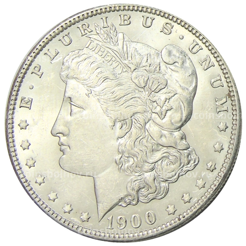Монета 1 доллар 1900 года США «Доллар Моргана»