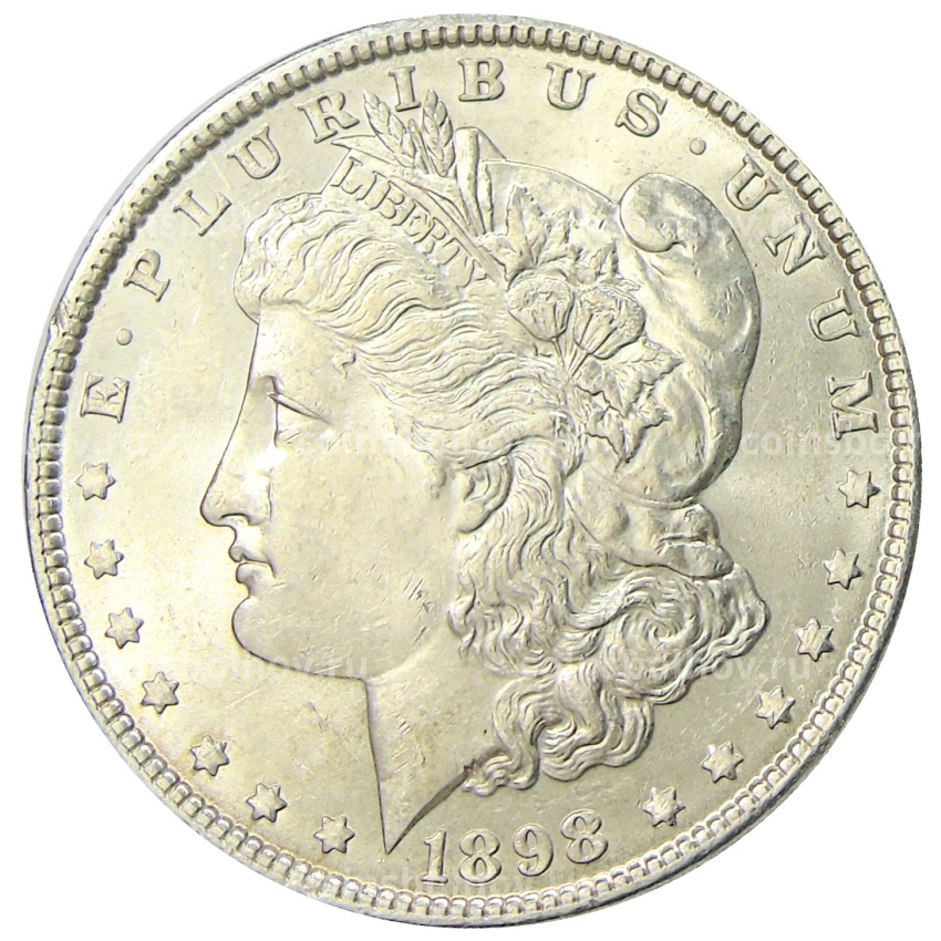 Монета 1 доллар 1898 года США «Доллар Моргана»