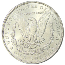 Монета 1 доллар 1898 года США «Доллар Моргана» (реверс)