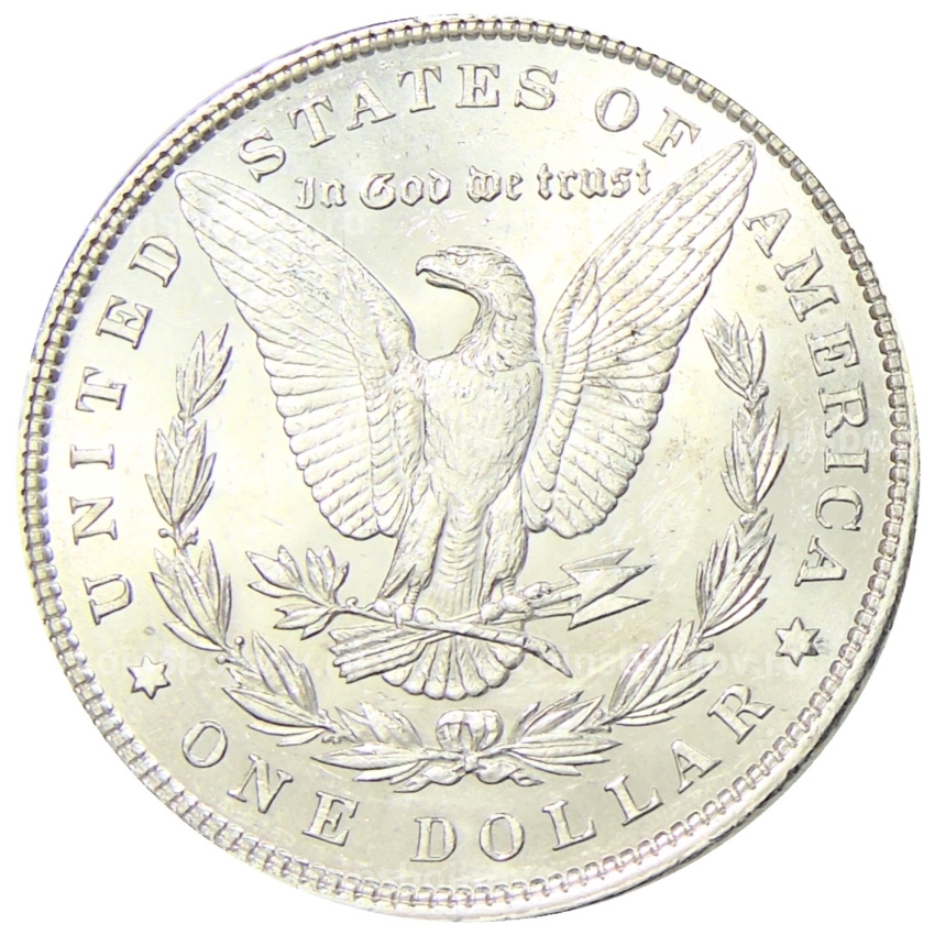 Монета 1 доллар 1896 года США «Доллар Моргана» (вид 2)