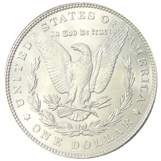 Монета 1 доллар 1890 года США «Доллар Моргана» (реверс)