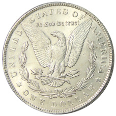 Монета 1 доллар 1890 года США «Доллар Моргана» (реверс)