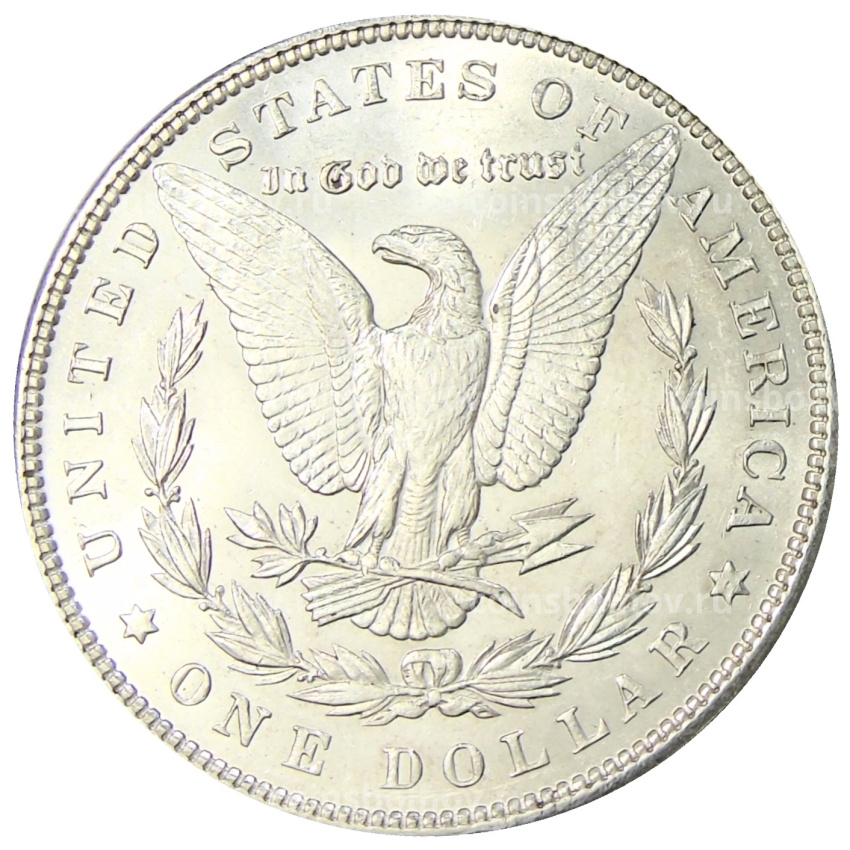 Монета 1 доллар 1889 года США «Доллар Моргана» (вид 2)