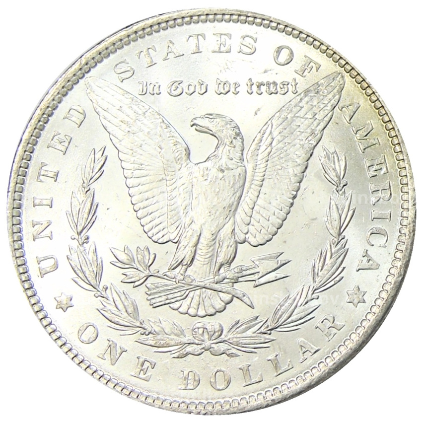 Монета 1 доллар 1889 года США «Доллар Моргана» (вид 2)