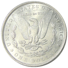 Монета 1 доллар 1889 года США «Доллар Моргана» (реверс)