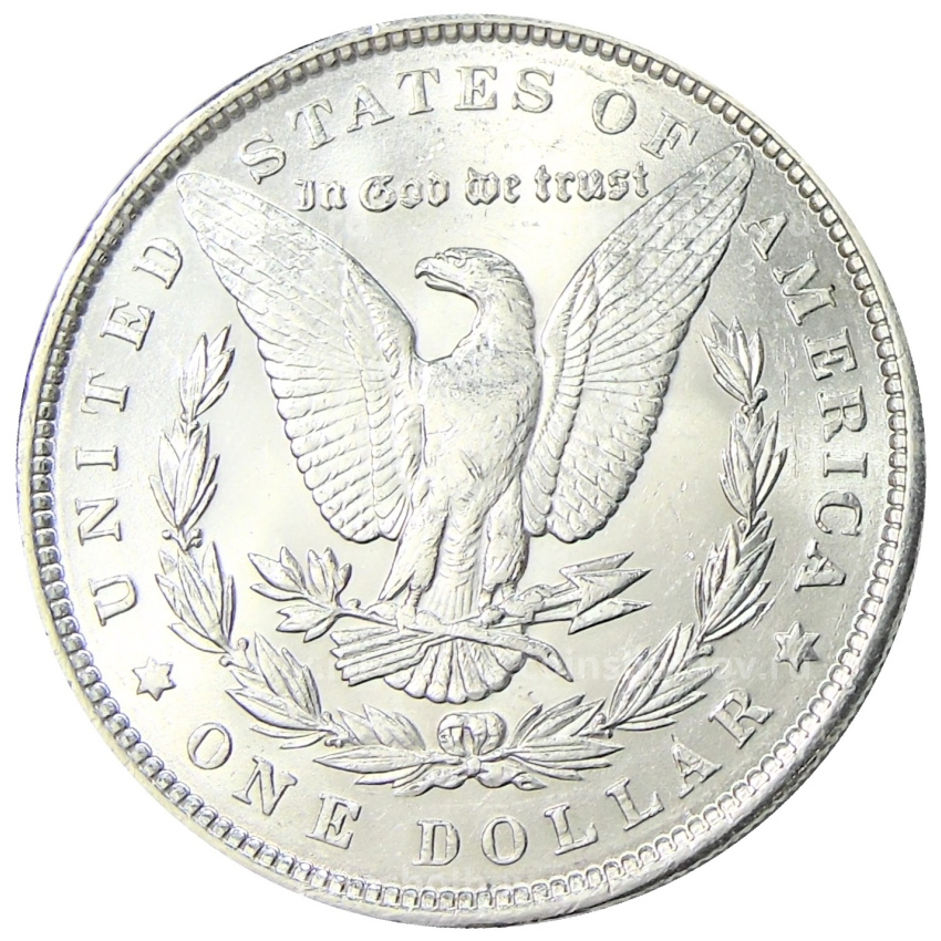 Монета 1 доллар 1889 года США «Доллар Моргана» (вид 2)