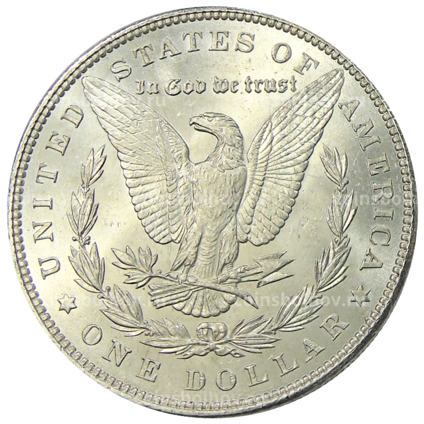 Монета 1 доллар 1886 года США «Доллар Моргана» (вид 2)