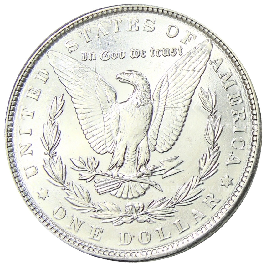 Монета 1 доллар 1886 года США «Доллар Моргана» (вид 2)