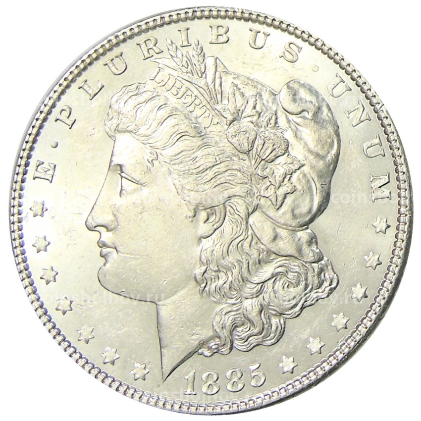 Монета 1 доллар 1885 года США «Доллар Моргана»