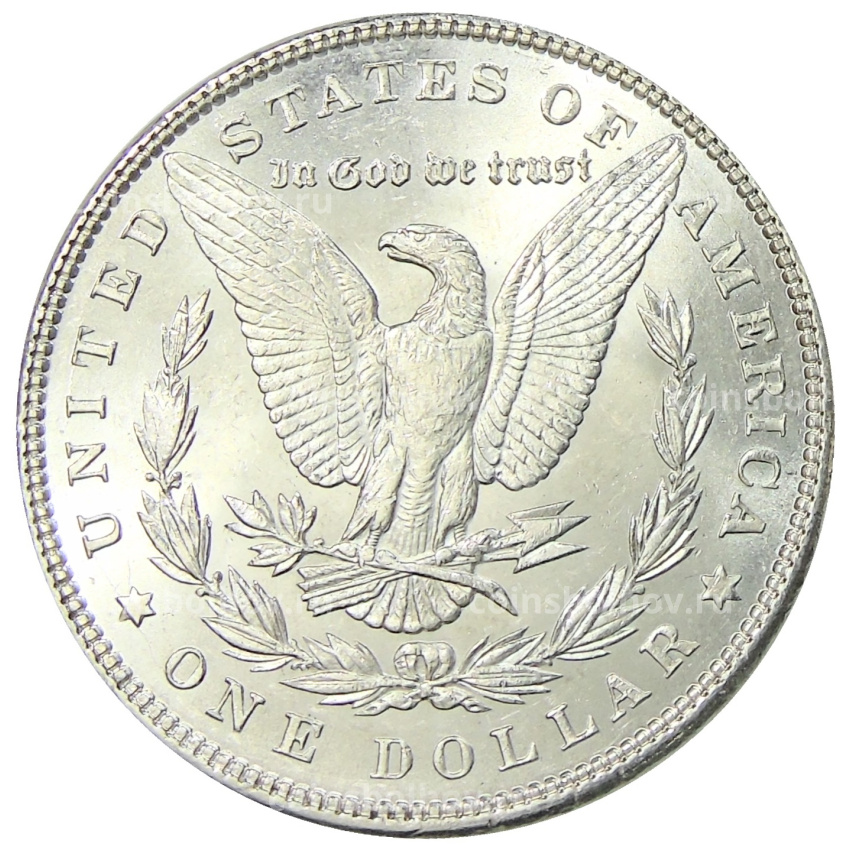 Монета 1 доллар 1885 года США «Доллар Моргана» (вид 2)