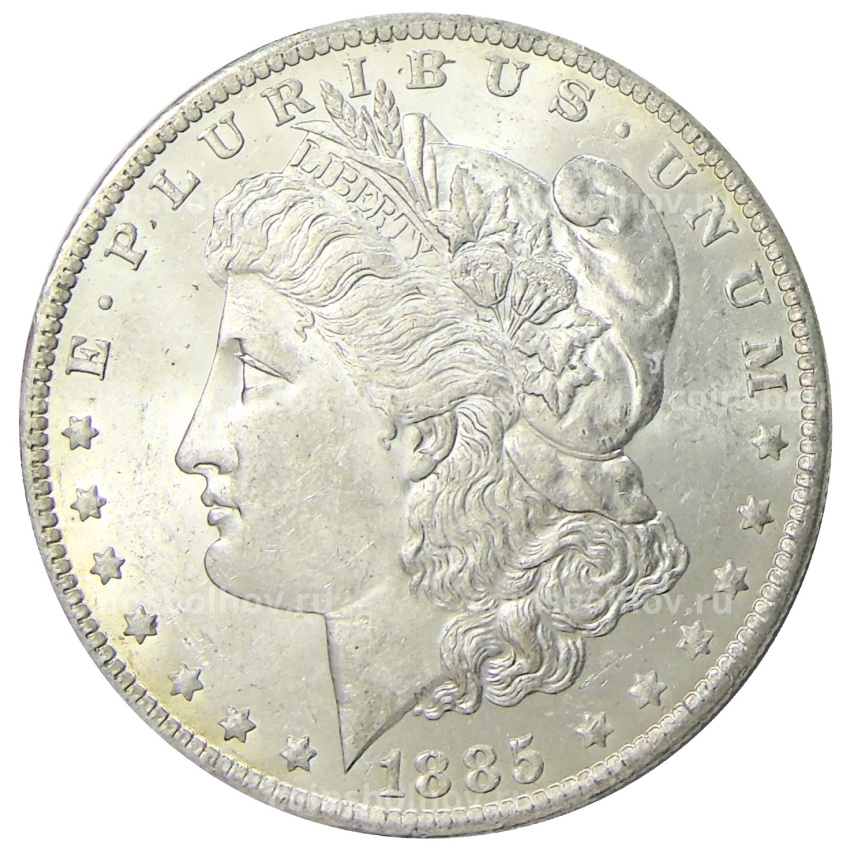 Монета 1 доллар 1885 года O США «Доллар Моргана»