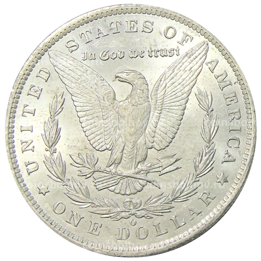 Монета 1 доллар 1885 года O США «Доллар Моргана» (вид 2)