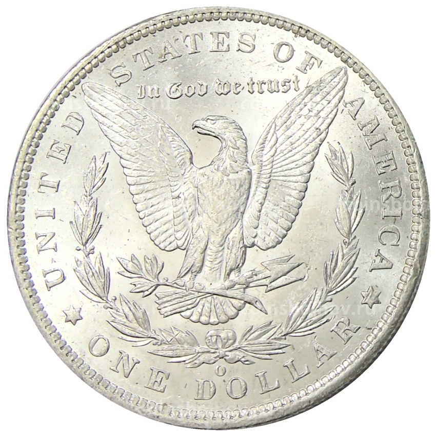 Монета 1 доллар 1885 года O США «Доллар Моргана» (вид 2)