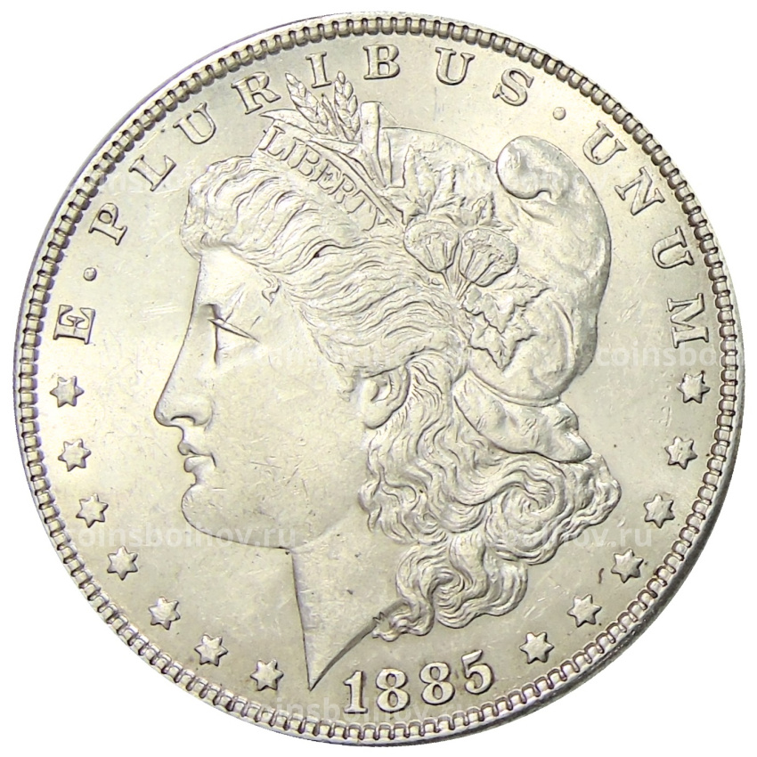 Монета 1 доллар 1885 года США «Доллар Моргана»