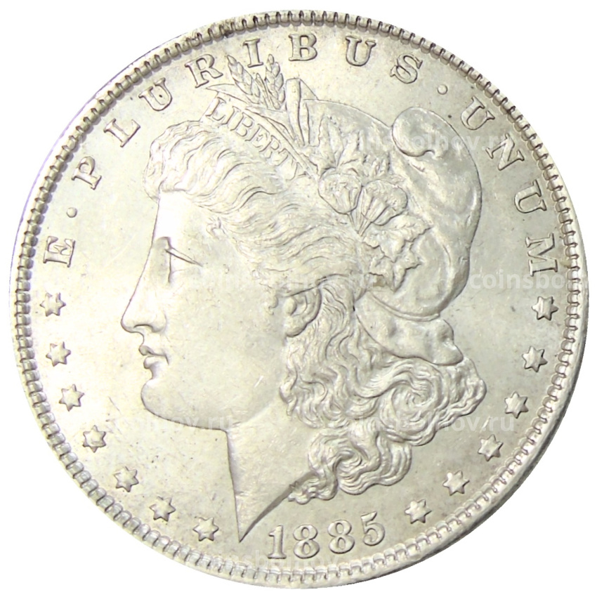 Монета 1 доллар 1885 года США «Доллар Моргана»