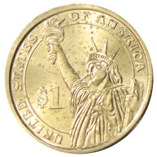 Монета 1 доллар 2013 года D США «Уильям Мак-Кинли 25-й президент США» (реверс)