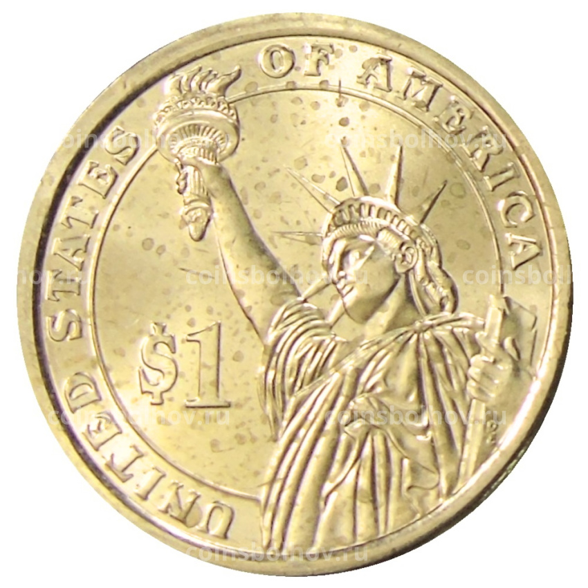 Монета 1 доллар 2013 года D США «Уильям Мак-Кинли 25-й президент США» (вид 2)