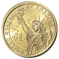 Монета 1 доллар 2013 года D США «Уильям Мак-Кинли 25-й президент США» (реверс)