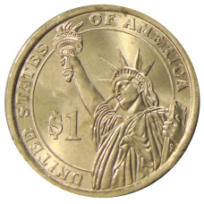 Монета 1 доллар 2015 года P США «Джон Кеннеди 35-й президент США» (реверс)