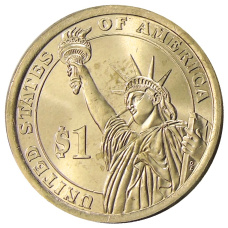 Монета 1 доллар 2015 года P США «Джон Кеннеди 35-й президент США» (реверс)