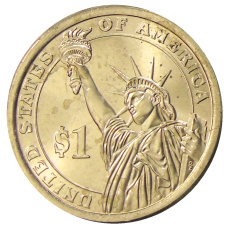 Монета 1 доллар 2015 года P США «Джон Кеннеди 35-й президент США» (реверс)