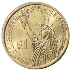 Монета 1 доллар 2015 года P США «Джон Кеннеди 35-й президент США» (реверс)