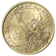 Монета 1 доллар 2015 года P США «Джон Кеннеди 35-й президент США» (реверс)