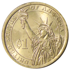 Монета 1 доллар 2015 года P США «Джон Кеннеди 35-й президент США» (реверс)