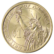 Монета 1 доллар 2015 года P США «Джон Кеннеди 35-й президент США» (реверс)