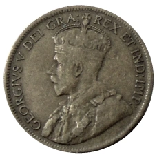 Монета 1 цент 1917 года Канада (реверс)