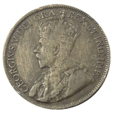 Монета 1 цент 1917 года Канада (реверс)