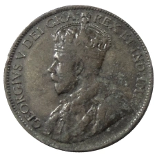 Монета 1 цент 1918 года Канада (реверс)