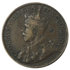 Монета 1 цент 1914 года Канада (реверс)