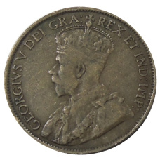 Монета 1 цент 1913 года Канада (реверс)